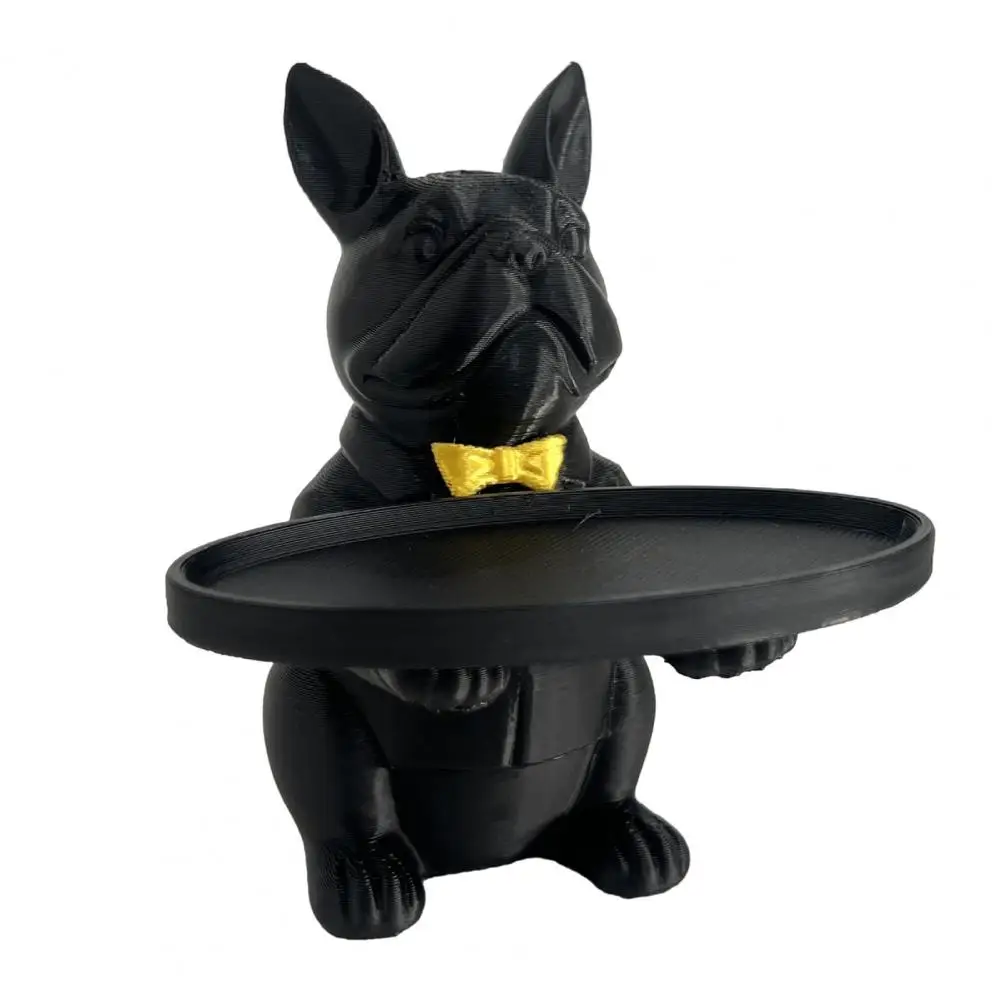 

Пластиковый поднос с фигуркой французского бульдога