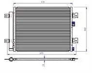 

Радиатор кондиционера для CDC257016 (конденсатор) DUSTER