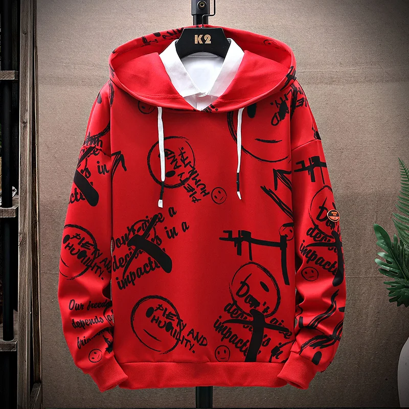 

Hooded Sweater for Men2022New Spring Fashion Korean Style Trends All-Matching Top