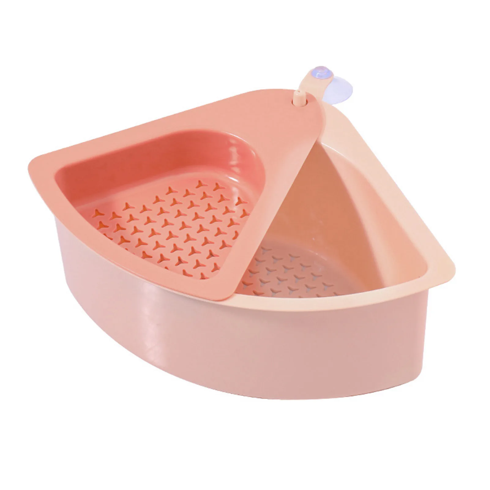 

Многофункциональная сушилка на присоске, угловая полка для хранения губки для кухни