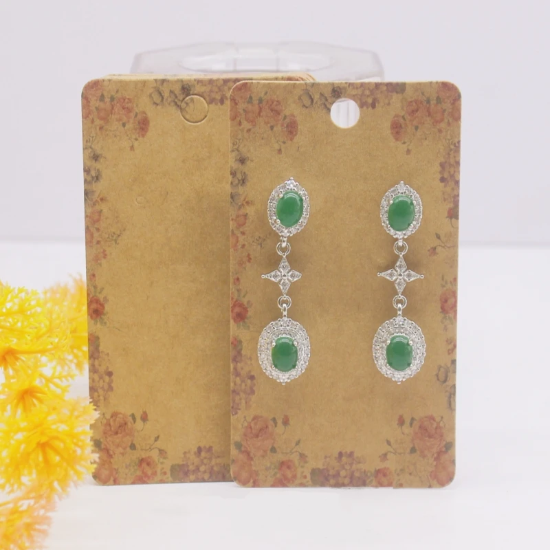 

Серьги карты ZerongE, картон, 50 шт.