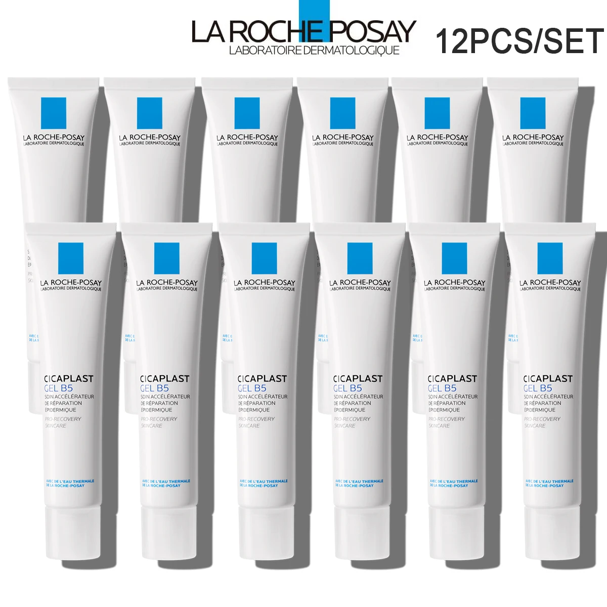 

12PCS La Roche Posay CICAPLAST GEL B5 EPIDERMAL Pro RECOVERY SKINCARE Face Cream 40ml Whitening Moisturizing For All Skin Types