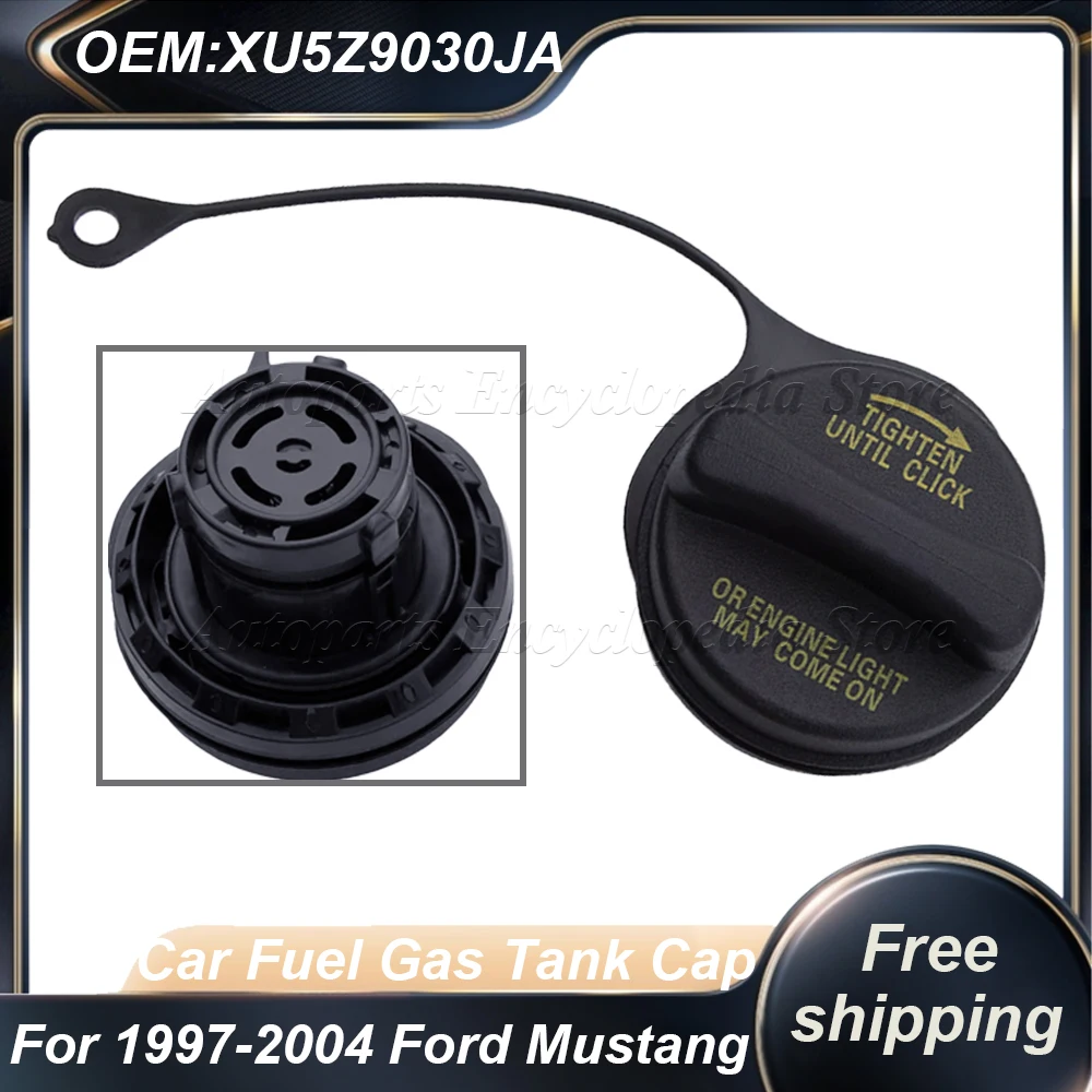 Для 1998-2009 Ford Ranger 1997-2004 Mustang автомобильная крышка топливного бензобака черная