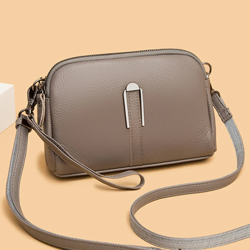 

Women Tote Bag Genuine Leather Women Bag Quality Handbag Fashion Ladies Shoulder Bags Purse Designer Female Messenger Bags Sac