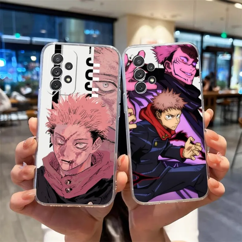 

Anime Jujutsu Kaisen Phone Case For Samsung S30 S20 S23 S22 S10E S10 20Fe Note 20 10 Pro Plus Ultra A12 A42 A71 A91 Cover