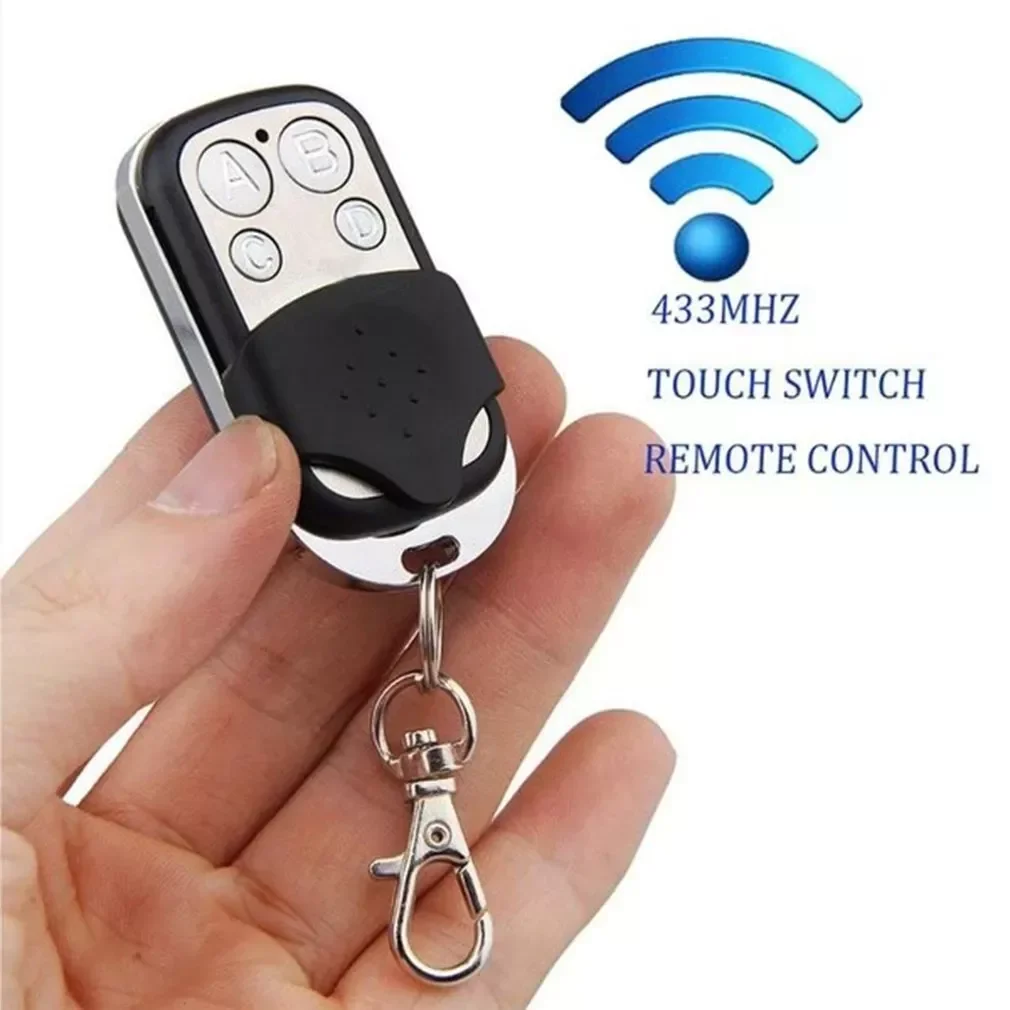 

Free Shipping Wireless RF Remote Control 433 MHz Gate Garage Door Remote Controller Metal Clone Remotes For Gadgets Car Home G