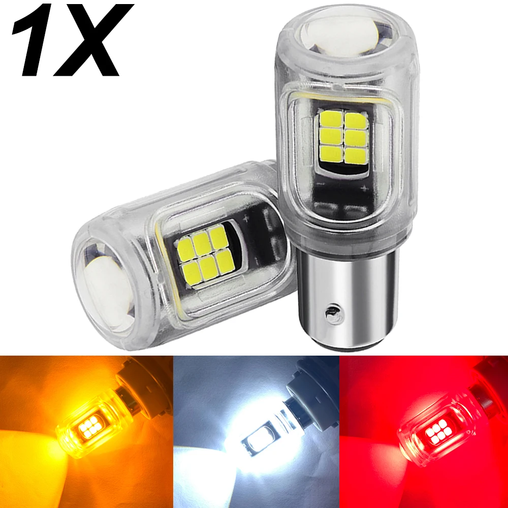 

1pcs Car LED BAU15S PY21W BAY15D 1157 P21/5W LED P21W BA15S 1156 R5W R10W Turn Signal Brake Lights Bulbs Auto Lamp DRL for Car