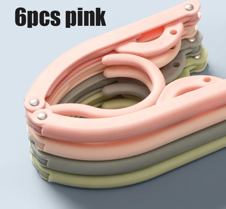 

Пластиковые складные вешалки 6/12 шт.