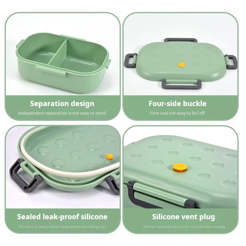 Изолированный Ланч-бокс для микроволновой печи 1000 мл