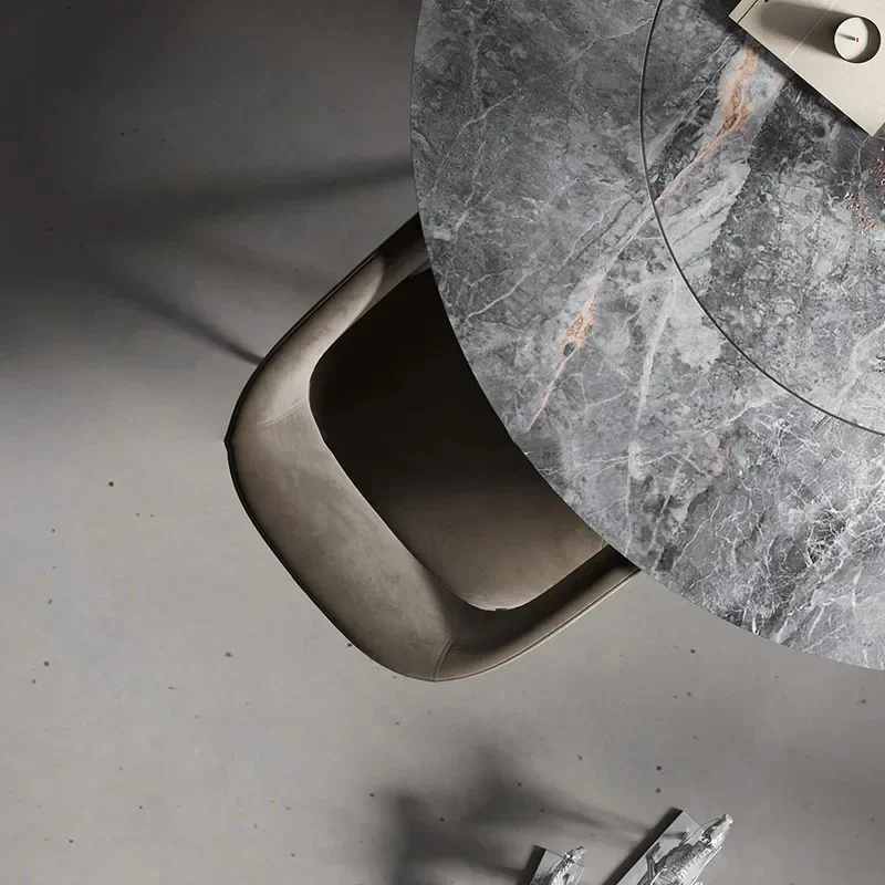 Sedia da pranzo rotante отânante минималистский публичный сон для и tempo libero lusso per uso