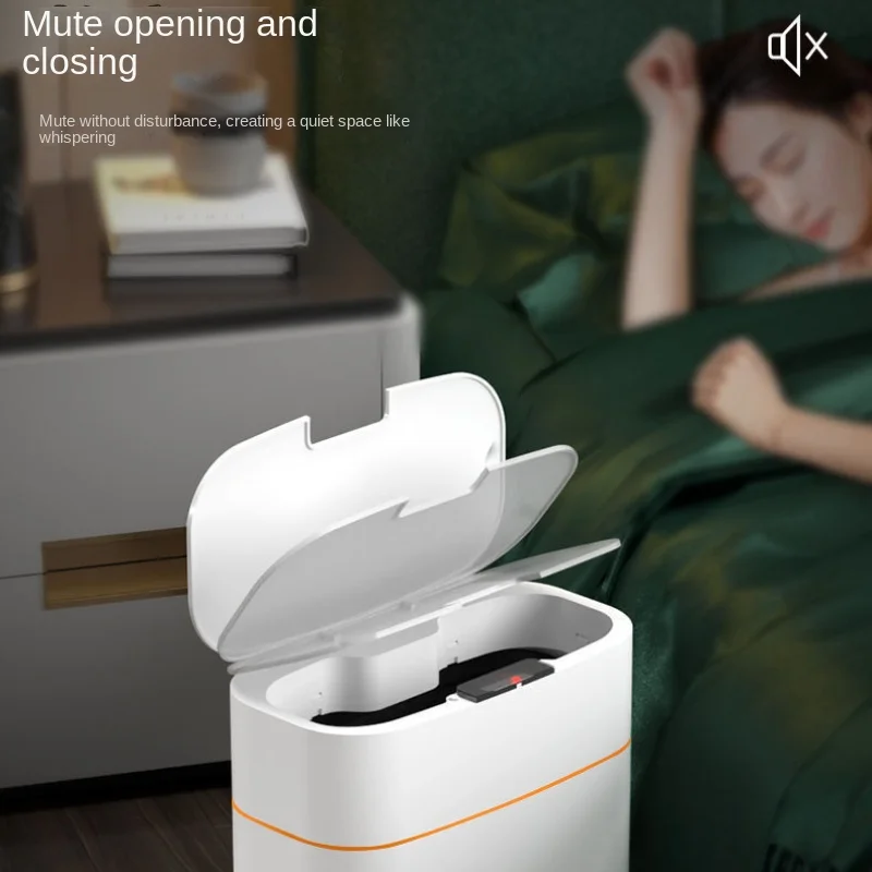 Автоматическая мусорная корзина Ftoyin с умным датчиком движения для дома и