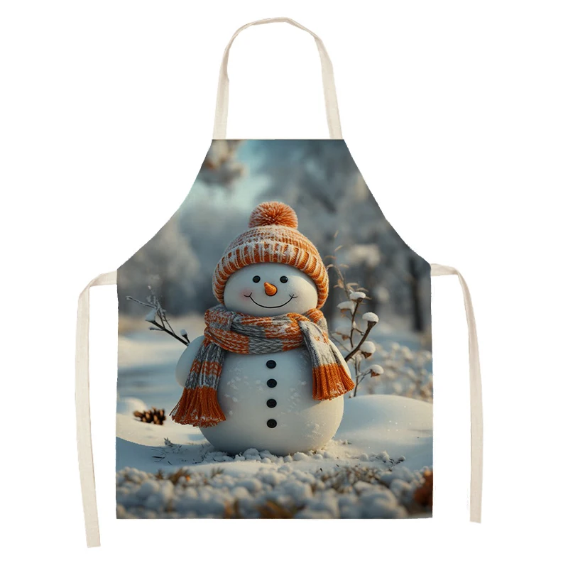 Кухонный Фартук для женщин льняной водонепроницаемый фартук мужчин и детей