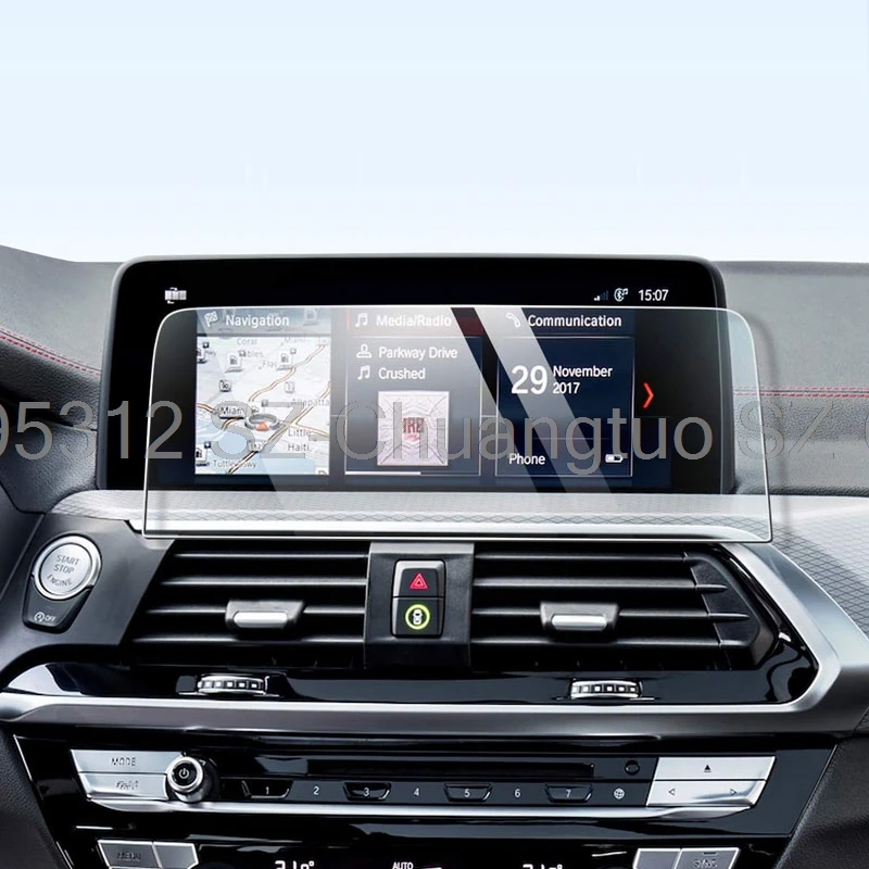 

Защитная пленка для экрана из закаленного стекла для BMW X3 G01 X4 G02 2018-2021 10,25-дюймовый GPS-навигатор