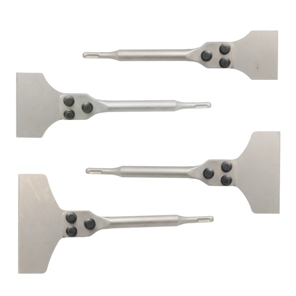 1 шт. SDS Plus скребок для изогнутого пола, электрический молоток, резец  для накипи, лопатка для бетона с круглой ручкой, лопатка для пола, ручные  инструменты | AliExpress