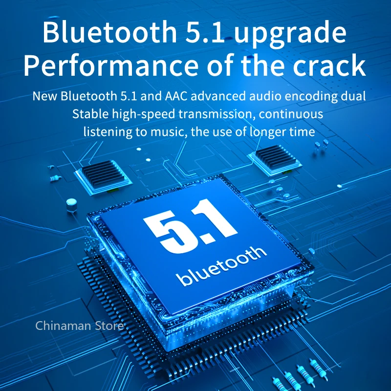 TWS-наушники с поддержкой Bluetooth 5 1 и зарядным футляром на 2000 мА · ч | Электроника