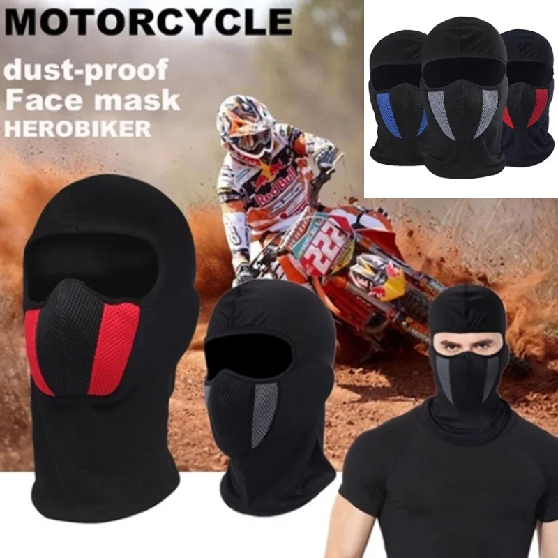 

Cycling Face Mask Snowboard Balaclava Hat Winter Warm Motorcycle Men Bandana Running Scarf Ski Mask Face Cover Cycling Headwear