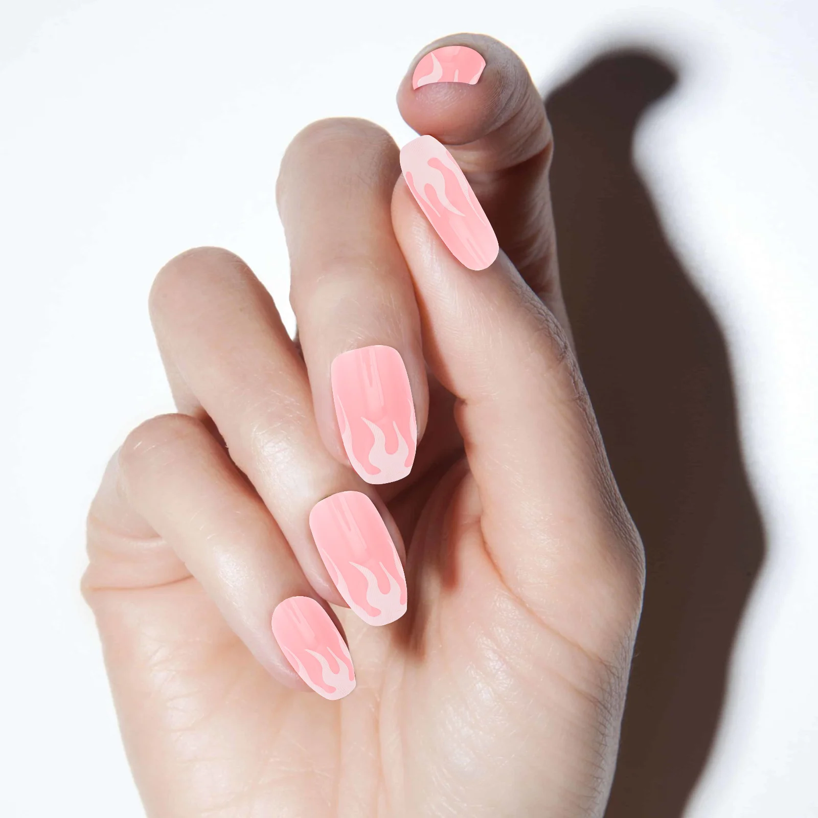 

48 Pcs False Nails Fake Nails Tips Fake Nails Detachable Nail Decors
