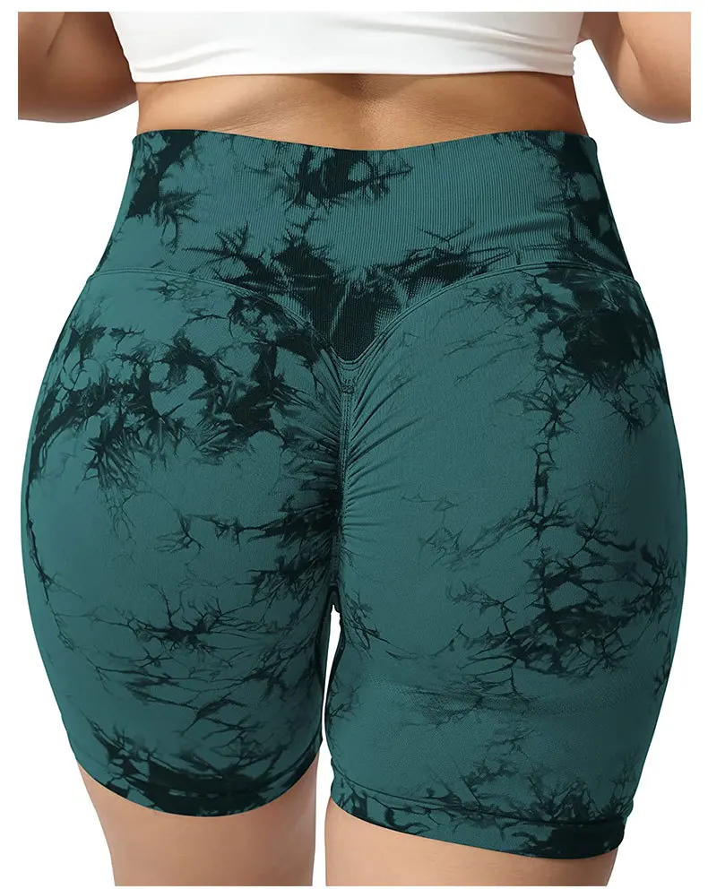 women's shorts Popular Seamless Yoga Pants High Waist Peach Hip Tights High Elastic Women's Fitness Shorts Women's cycling short