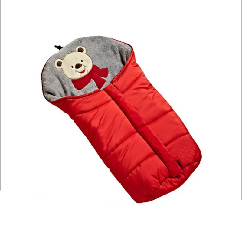 

конверт в коляску зима для новорожденных муфта для коляски Зимний флисовый спальный мешок для детской коляски 0-6 м муфта для коляски