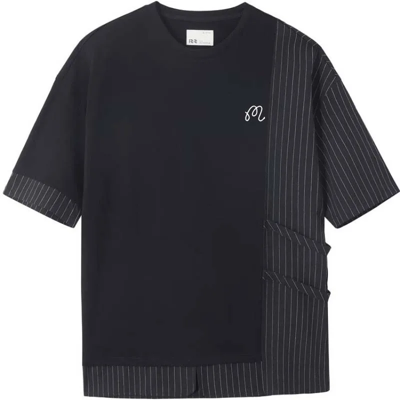 2023 Men's Malbon Golf Wear Polo Clothing Contrast Summer Men Slim Fit Shirt T-shirt Solid Color Short Sleeve Casual Business