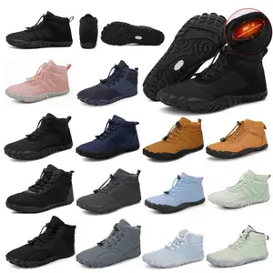 Zapatos de senderismo de cuero de felpa para mujer, botas de Trekking de  alta calidad para exteriores, zapatillas de montaña, Camping, Treking de  rastreo, Invierno - AliExpress