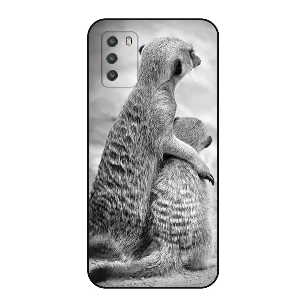 Дешевый мужской бампер для Xiaomi Poco M3 6 53 дюйма черный красивый Премиальный