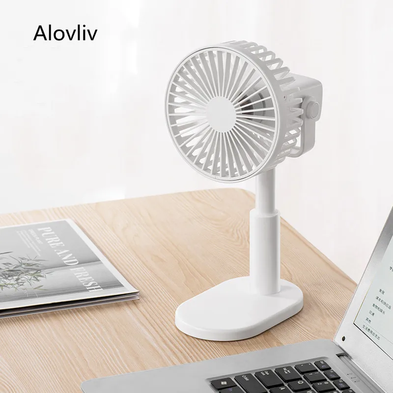 

Регулируемый Настольный мини-вентилятор, портативный вентилятор для дома с USB, перезаряжаемый офисный воздухоохладитель с батареей 4000 мА · ...