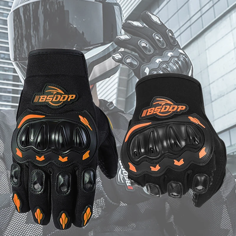 

Four Seasons Universal Motorcycle Off-road Riding Waterproof Full Finger Touchable Screen Gloves For KTMR2R Adventure 1050 1090