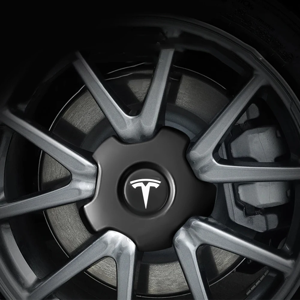 Комплект из 4 оригинальных колпаков ступиц (180 мм) для Tesla Model 3, Model Y, Model S, Model X – Замена центральных колпаков колес с эмблемой (art.: 3920da1798565) - 3920da1798565