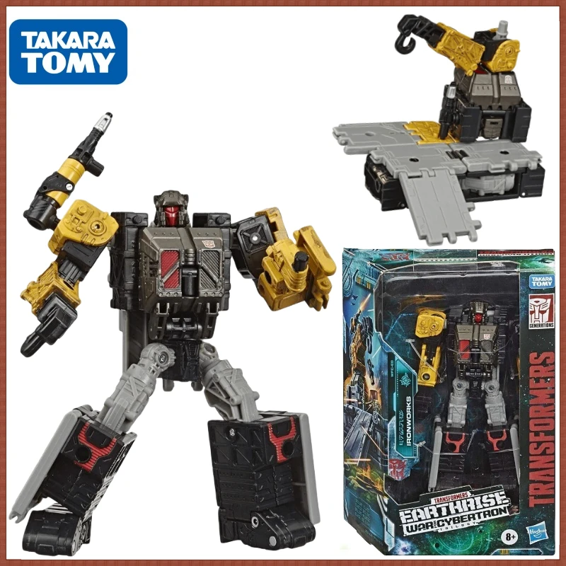 В наличии Takara Tomy Transformers G Series WFC-E8 Blacksmith Коллекционная фигурка Аниме Робот