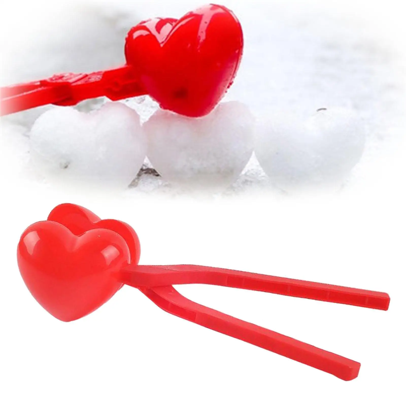 Outdoor Heart Shape Snow Ball Maker Clamps Beach Making Games Tool | Tools