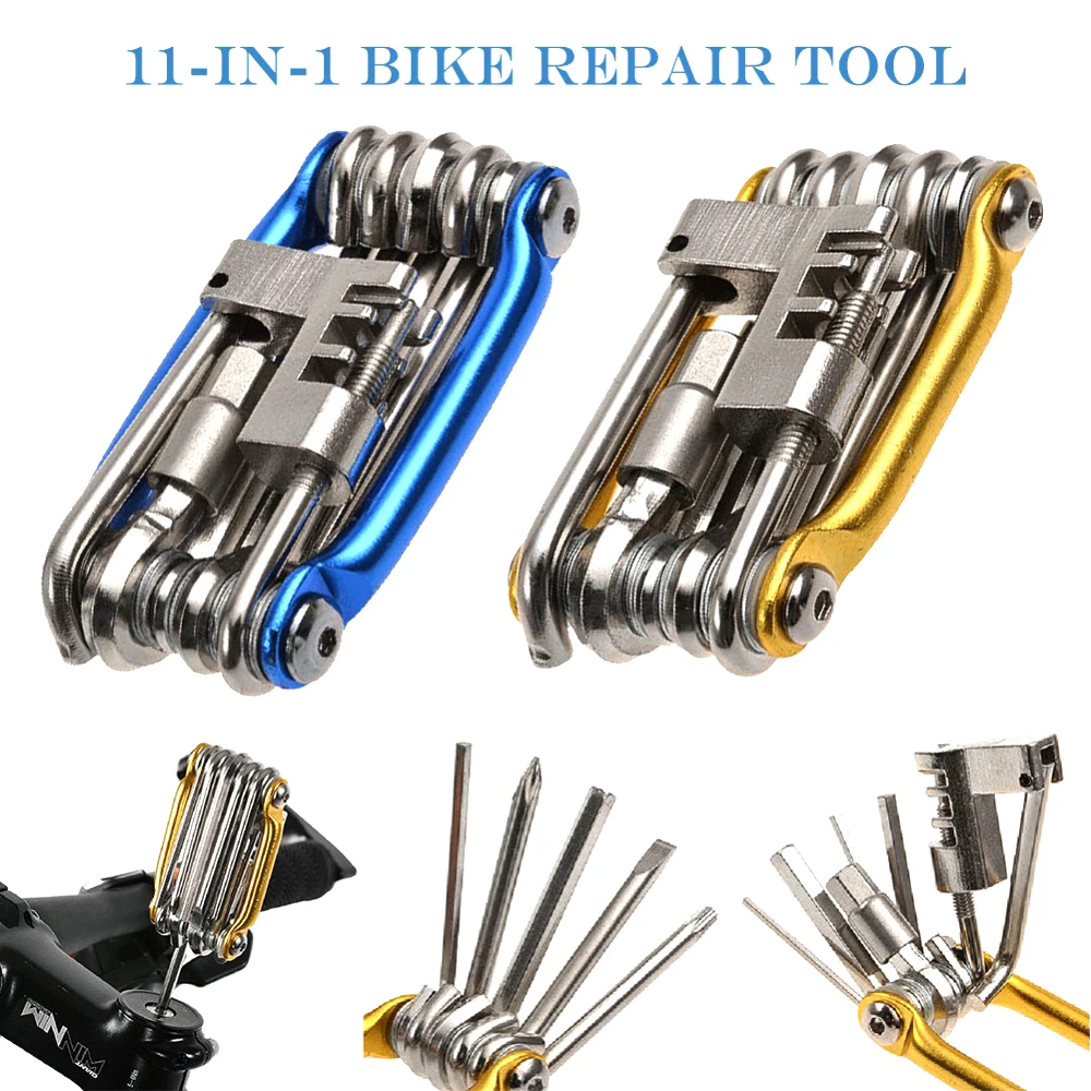 Repairing Set Bike Bike Repair Tool Kit Wrench Screwdriver Chain Hex Spoke Mountain Cycling Tools