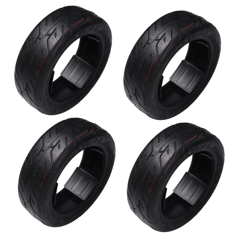 

4X Tubeless Tire 10X2.70-6.5 Vacuum Tyres Fits Electric Scooter Balanced Scooter 10 Inch Vacuum Tires