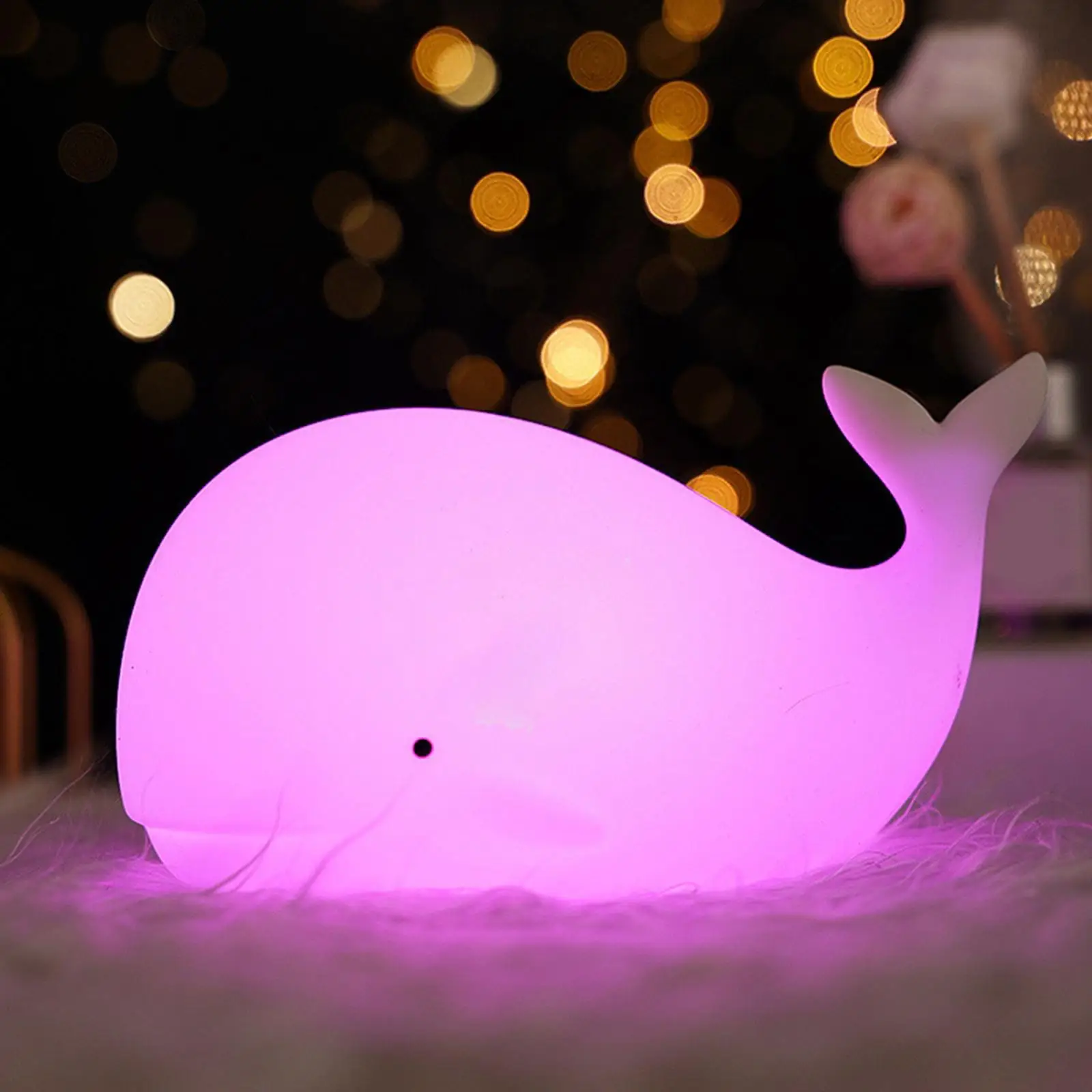 

Soft Kids Night Light Tap Control Battery Operated Rechargeable with Timer LED Color Changing for Birthday Bedroom Toddler Boys