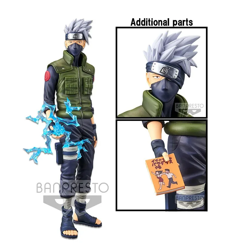 

Фигурки Bandai Banpresto Наруто, шипудэн, раута, Неро, Хатаке, Какаси, аниме, коллекционные фигурки, экшн-игрушки, подарки