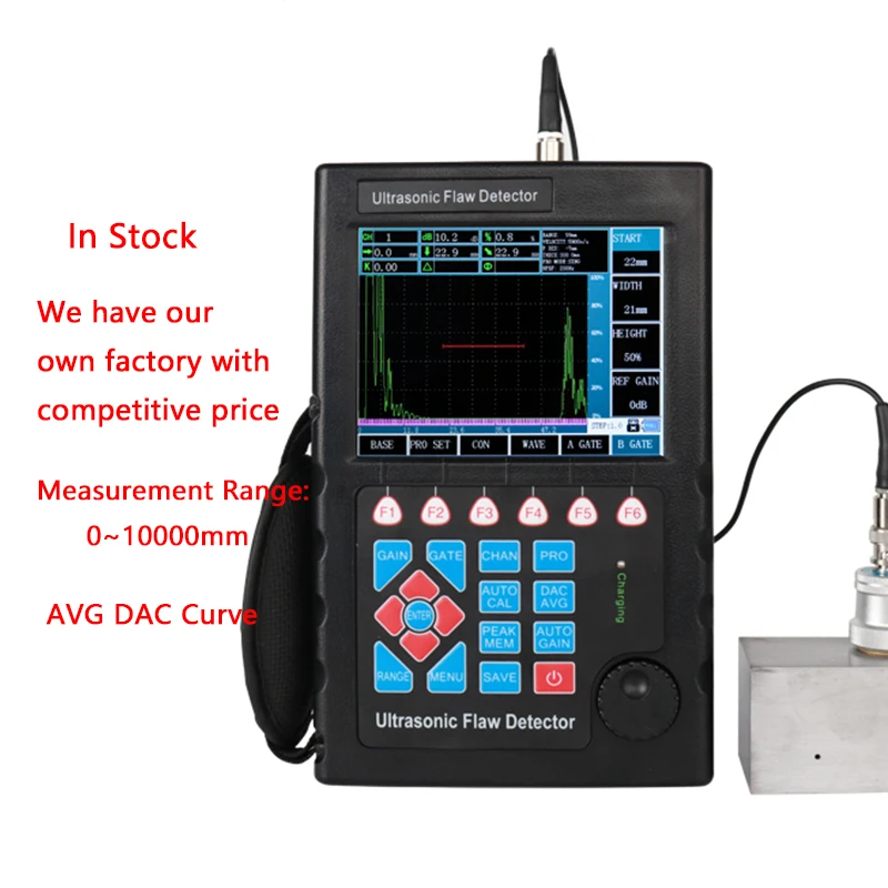 

In Stock JIMTEC JITAI9101 Portable Ndt Test Equipment Ultrasonic Flaw Detector Machine