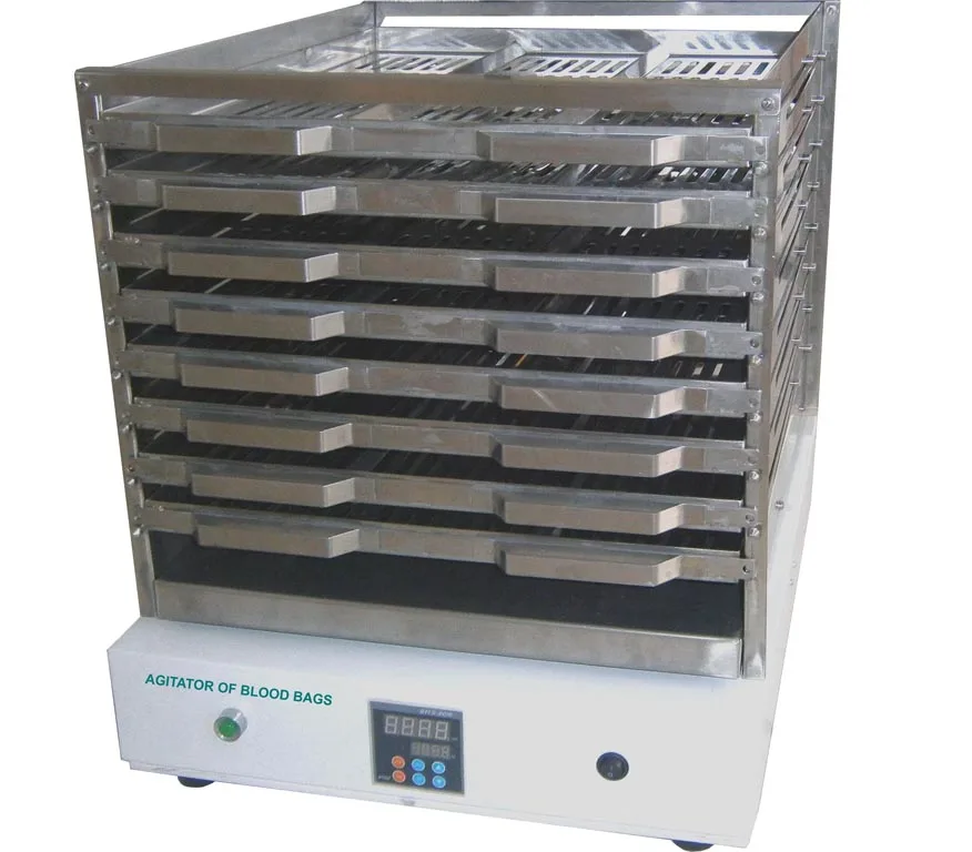 

Platelet agitator , blood bags mixture incubator, blood bank collection stations MSLBPA01
