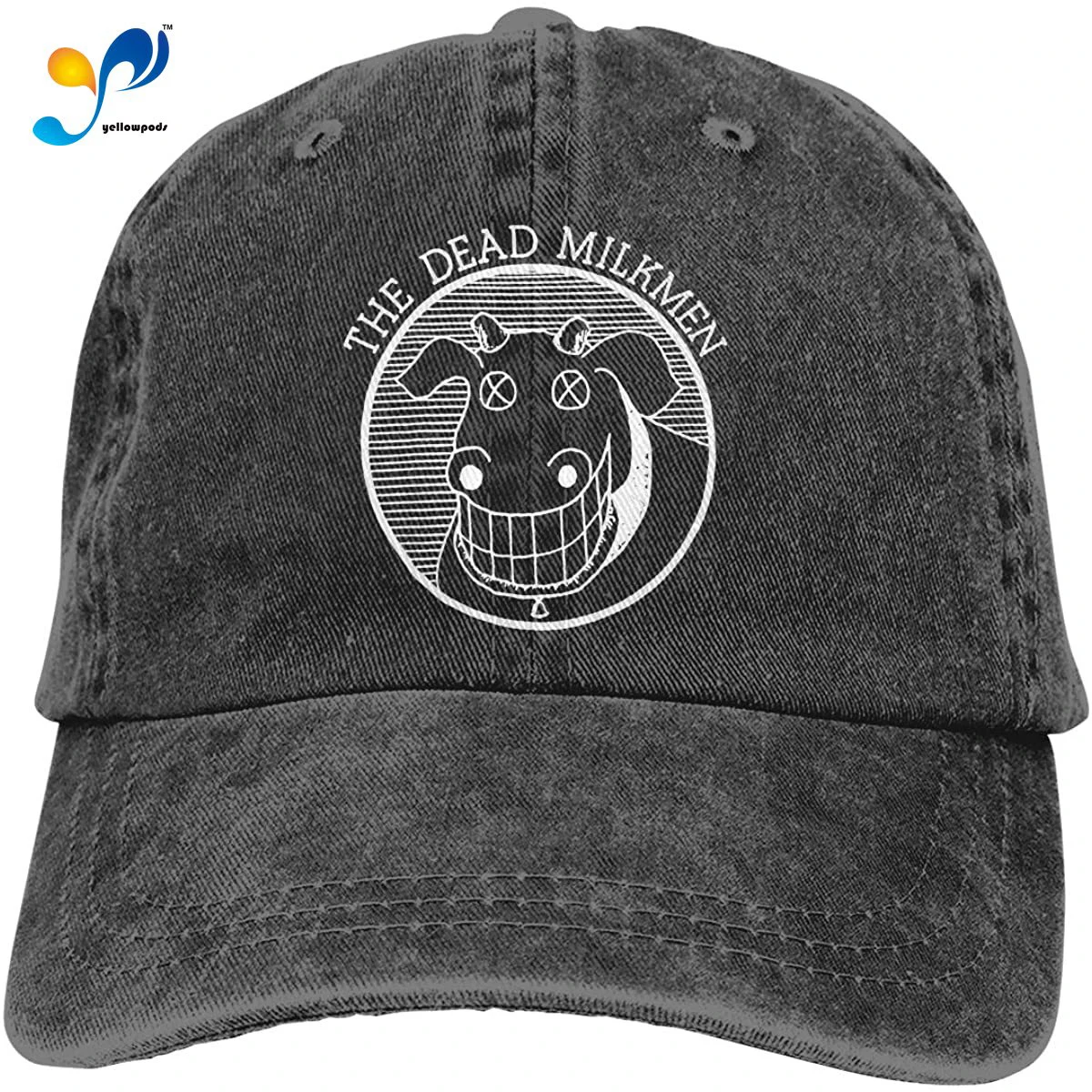 

Dead Milkmen - Cow Logo Adjustable Unisex Hat Baseball Caps Black Gorras Hombre Snapback
