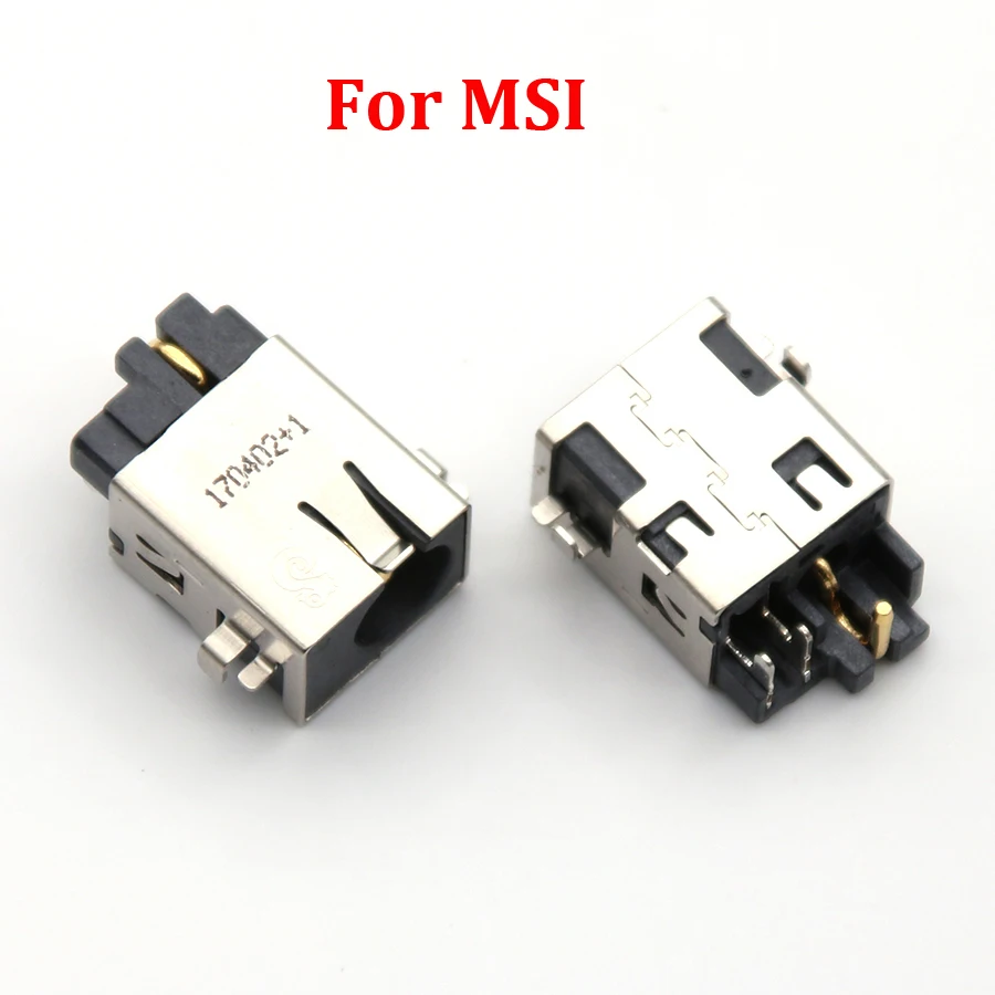 5-10 шт. разъем питания постоянного тока для MSI MS-16R3 GF63 тонкий 9SC MS-16W1 GF65 тонкий 10UE MS-17F4 GF75 тонкий ноутбук 5,5x2,5 DC порт 5-10 шт. разъем питания постоянного тока для MSI MS-16R3 GF63 тонкий 9SC MS-16W1 GF65 тонкий 10UE MS-17F4 GF75 тонкий ноутбук 5,5x2,5 DC порт