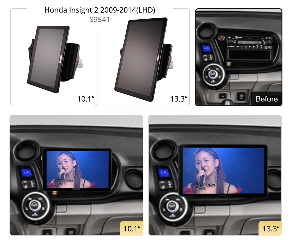 Автомобильный радиоприемник GPS 6G + 128G Ownice на базе Android 10 0 для Honda вщик 2 2009 - 2014 Navi Setreo