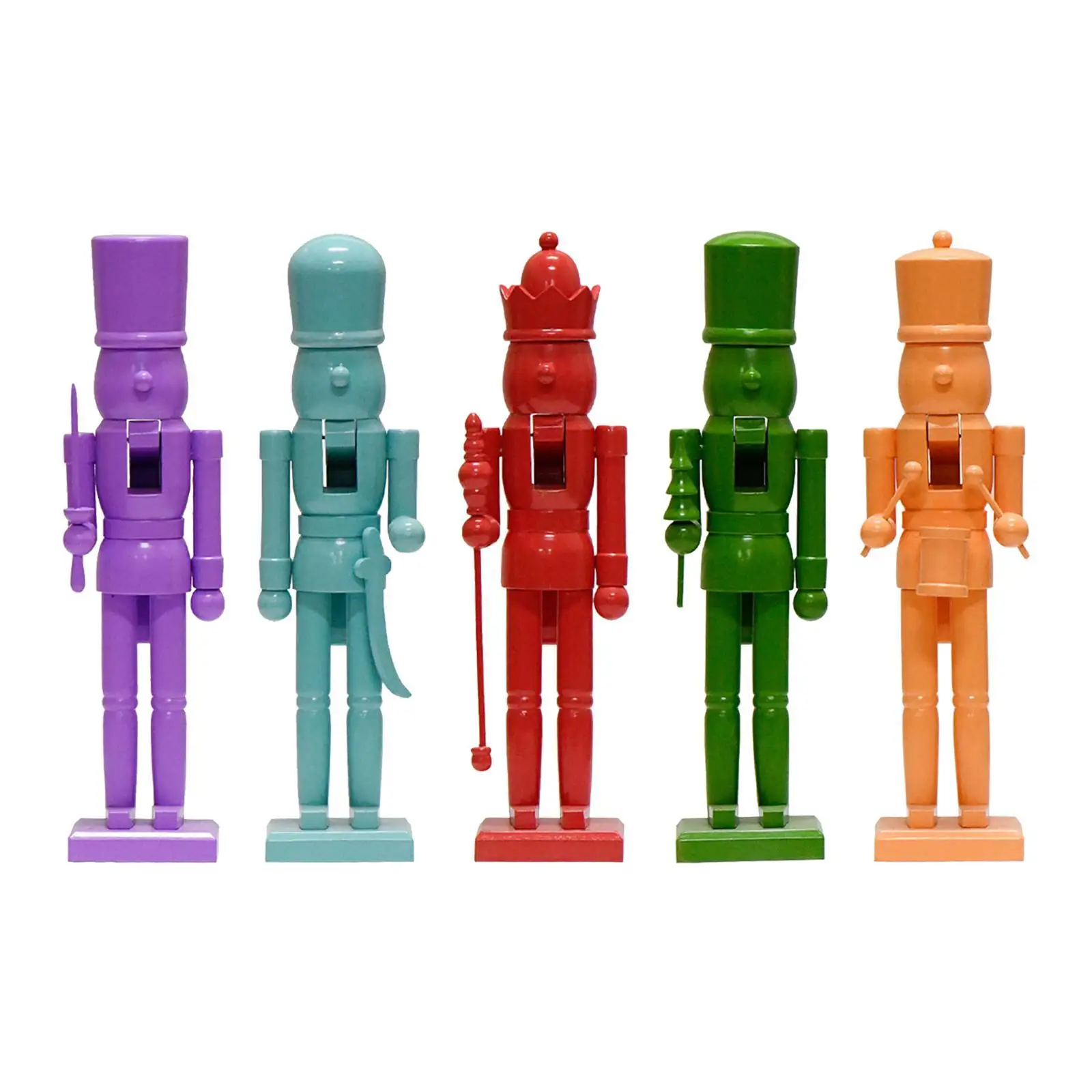 Рождественская фигурка подарок статуя Щелкунчика для настольного камина в