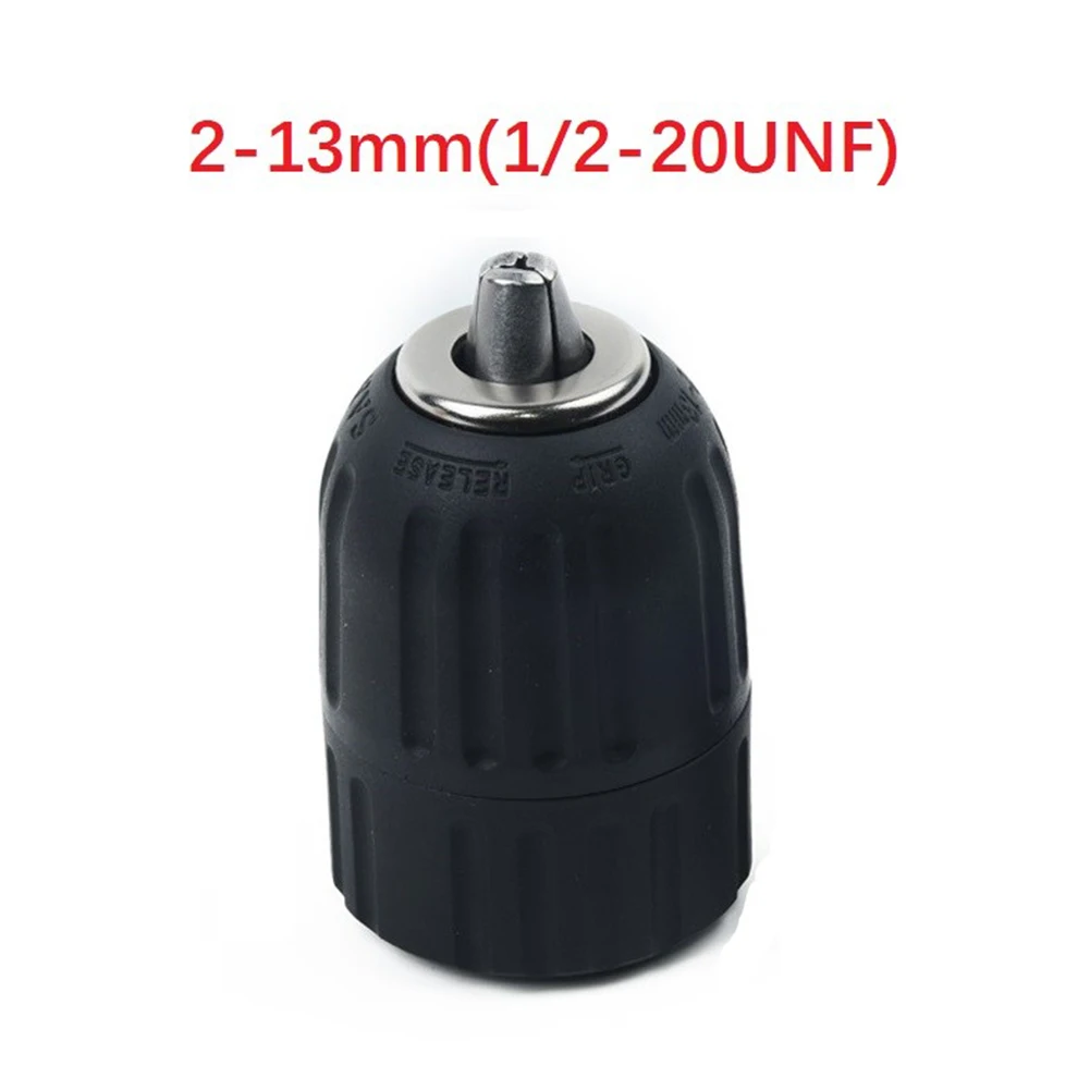 

2-13mm Keyless Drill Chuck 1/2-20UNF Mounting For Power Electrical Drill Cordless Hammer Power Tools Accessories