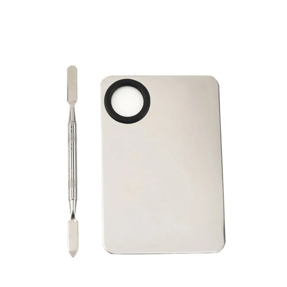 Палитра Миксера Для Макияжа Из Нержавеющей Стали Блендер Лака Дизайна Ногтей С