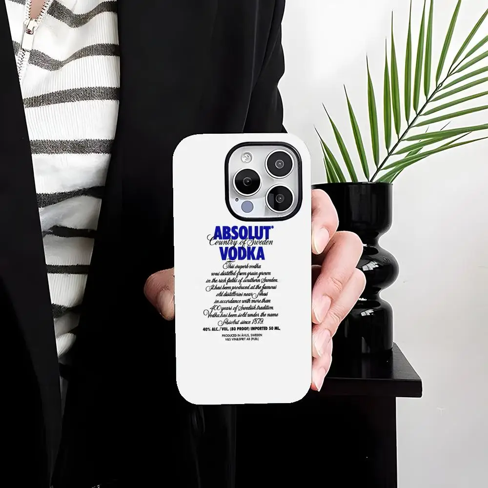 Фото Чехол для телефона Vodka Brand A-AbsolutS V-Vodka, магнитный, 2-в-1, глянцевый, для iPhone 17 Air, 16, 15, 14, 13, 12, 11 Pro Max Plus №3