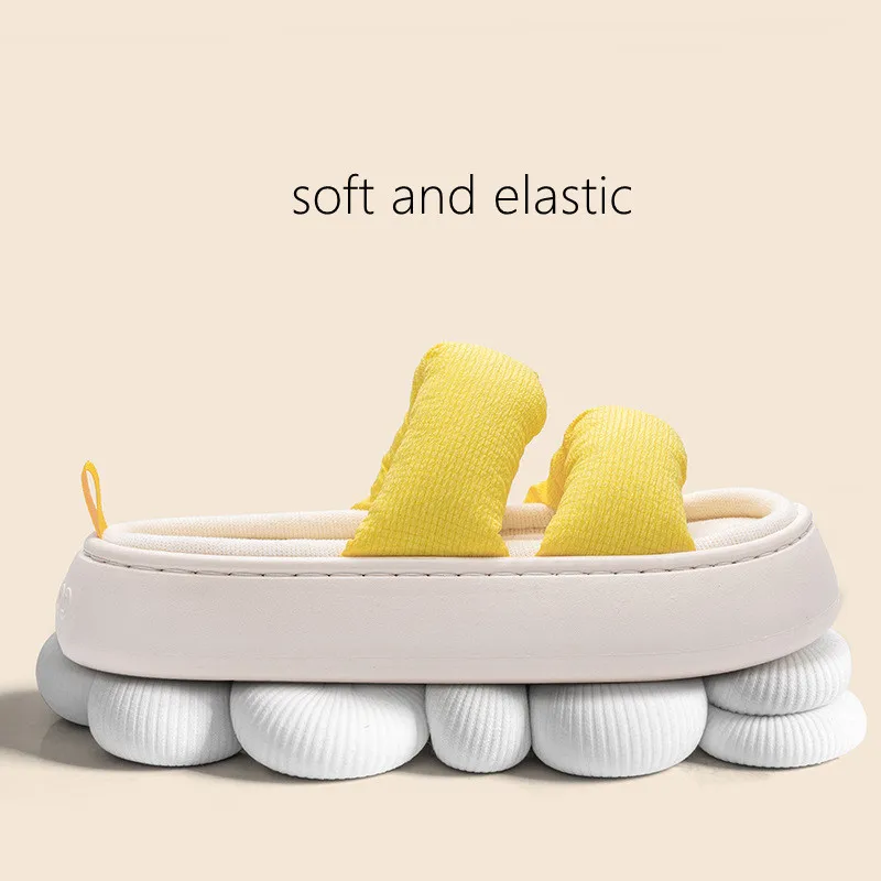 2022 New Household Slippers Cotton and Linen Non-slip Couple Slippers Spring and Summer Breathable Mute Floor Women Slippers