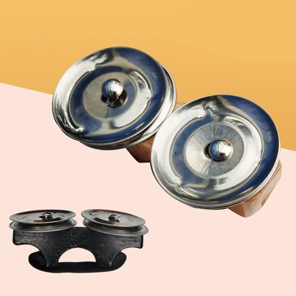 Finger Jingles Бубен Стальные Джинглы Ручная перкуссия для различных музыкальных