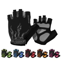 cycling gloves men half finger bike gloves male shockproof breathable mtb mountain bicycle gloves men sports cycling clothings