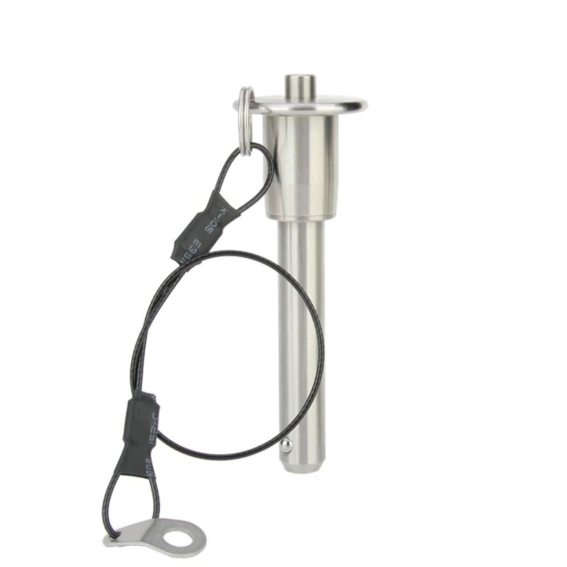 

Шпилька из нержавеющей стали с шариковым замком, диаметром 3/16 ~ 1 дюйм, с бесплатной кнопкой безопасности, быстроразъемный штифт, можно использовать в длину 3,5 ~ дюймов