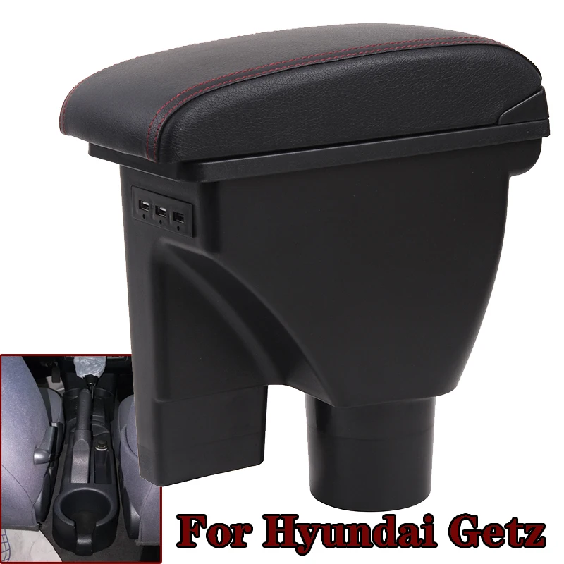 

For HYUNDAI Getz Armrest For Hyundai Getz Car Armrest box Retrofit parts dedicated Center Storage box car accessories