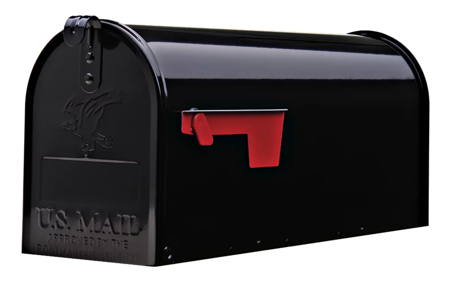 

Gibraltar Mailboxes Classic Medium, Steel, Post Mount Mailbox, Black, T1S00B00 mailbox modern mailbox post box outdoor